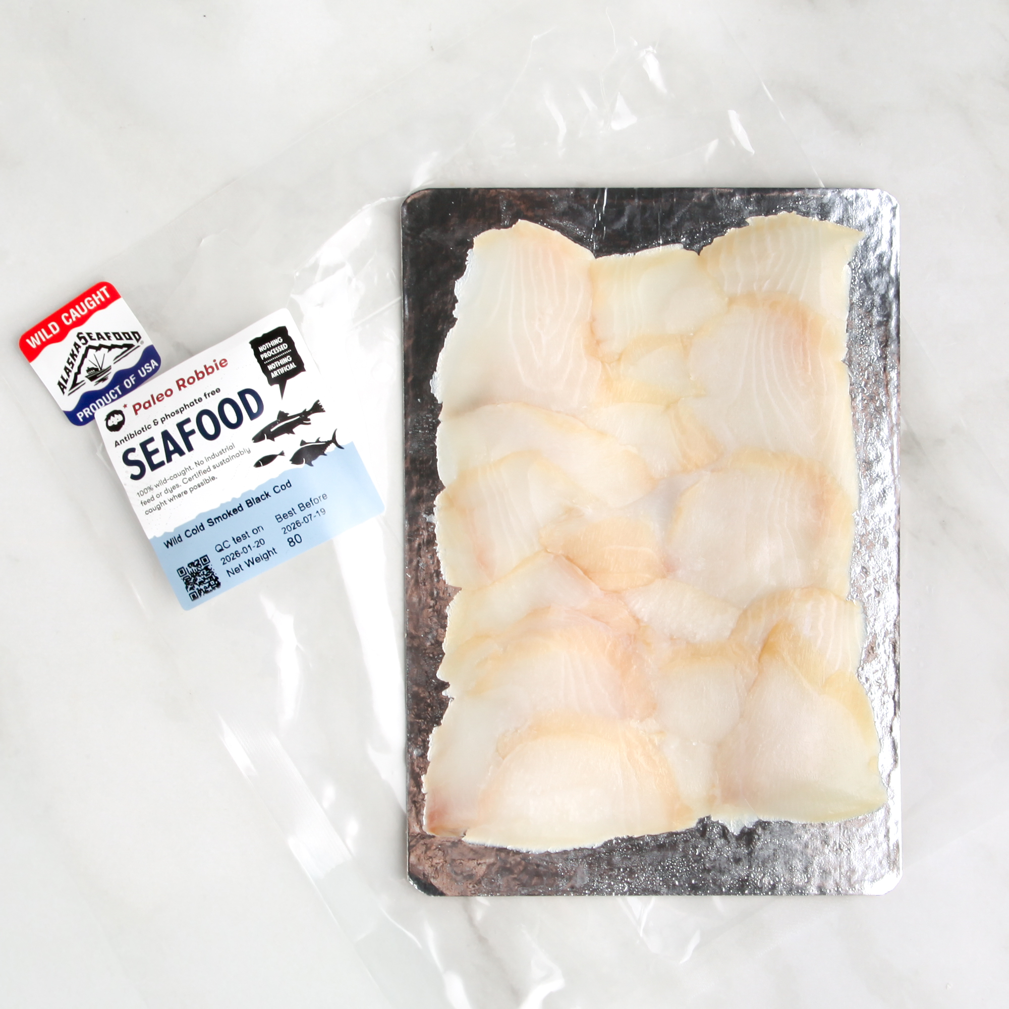 Wild Cold Smoked Black Cod